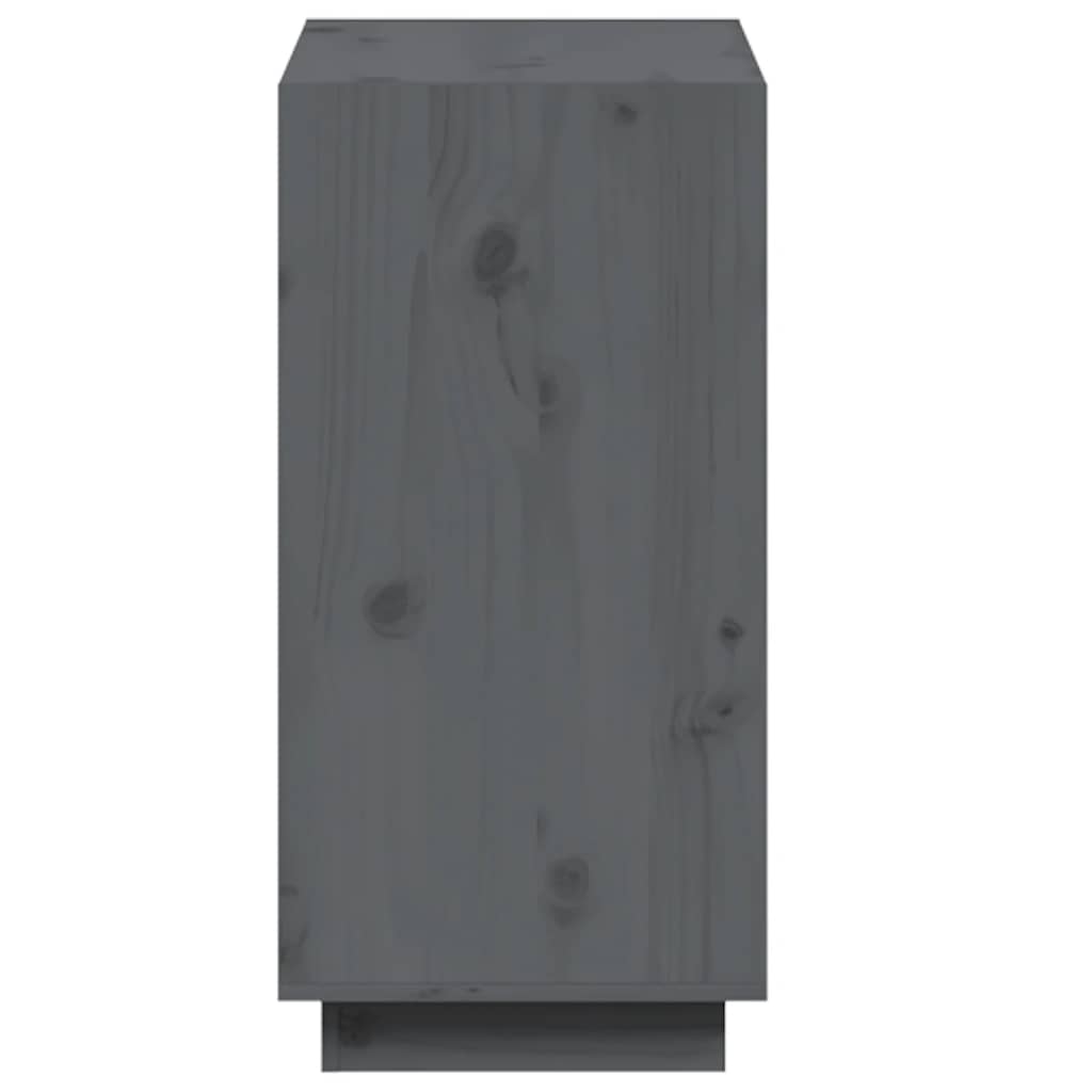 Bücherregal 40x35x71 cm Massivholz Kiefer