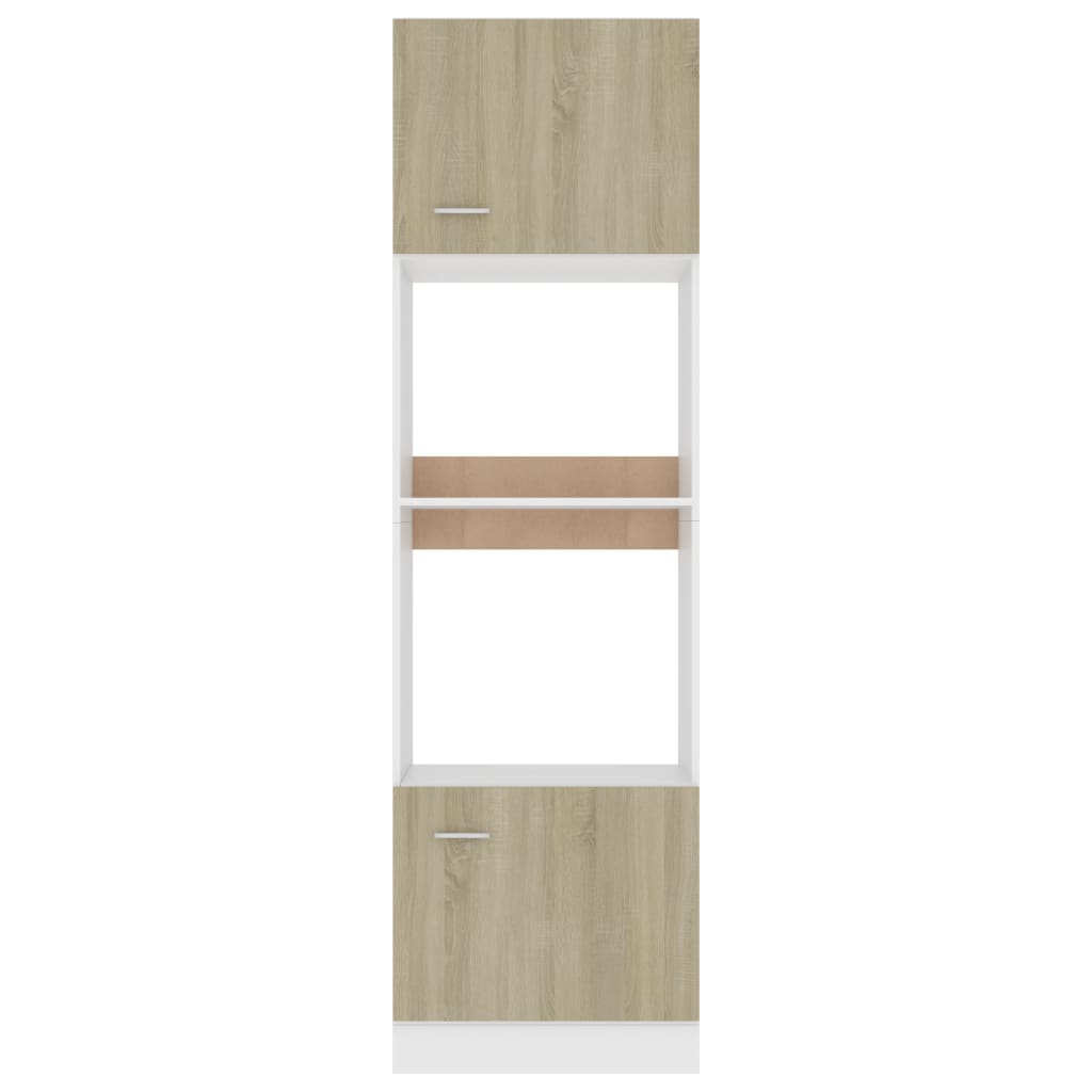 Spülenunterschrank Sonoma-Eiche 80x46x81,5 cm Holzwerkstoff