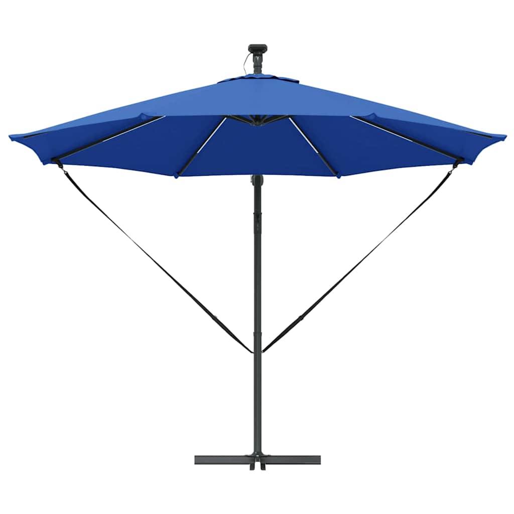 Sonnenschirm Sand 294 x 294 x 248 cm Polyester und Aluminium