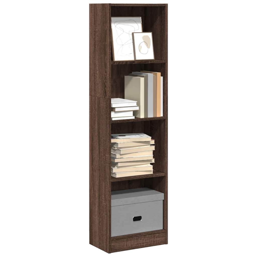 Bücherregal Weiß 40x24x75 cm Holzwerkstoff