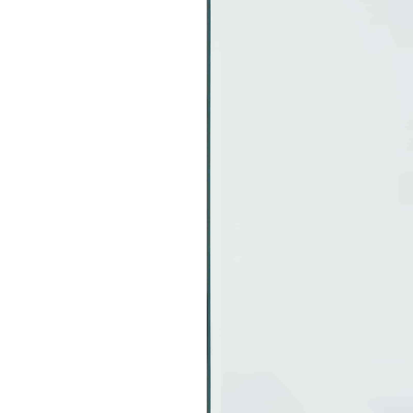 Feuerstelle Glasplatte Transparent 80 x 50 cm Glas