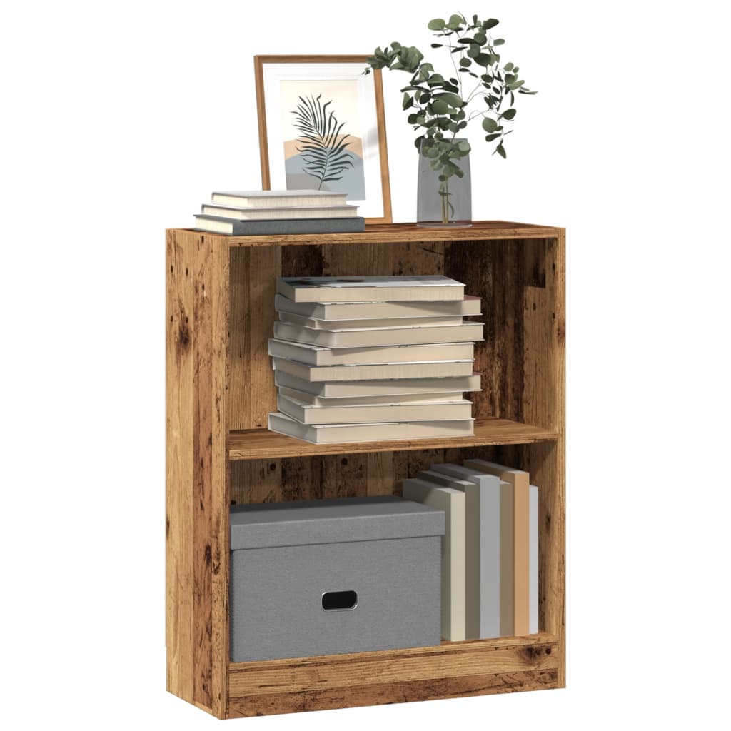 Bücherregal Weiß 40x24x75 cm Holzwerkstoff
