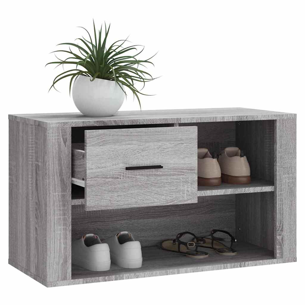Schuhschrank Weiß 80x35x45 cm Holzwerkstoff