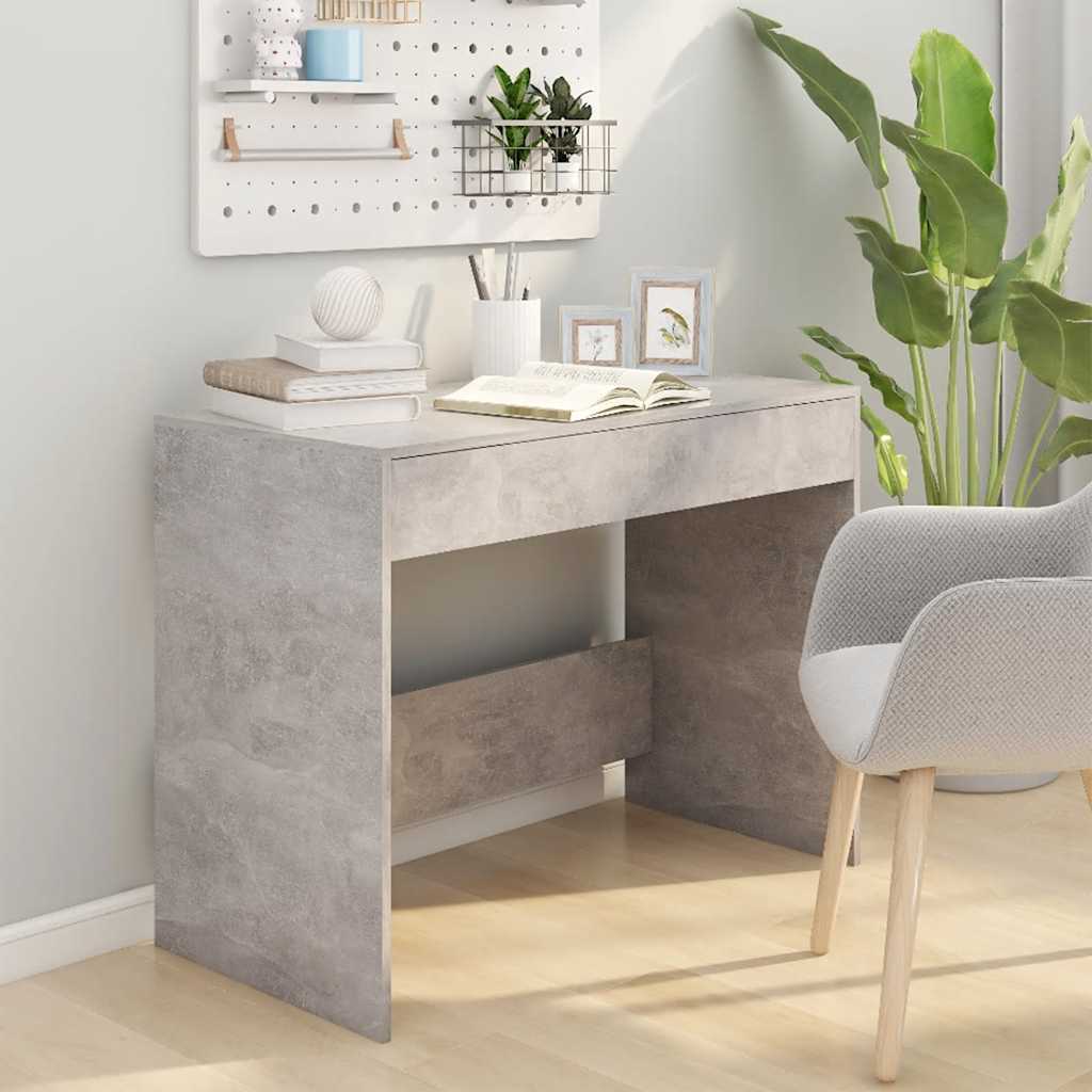 Schreibtisch Weiß 101x50x76,5 cm Holzwerkstoff