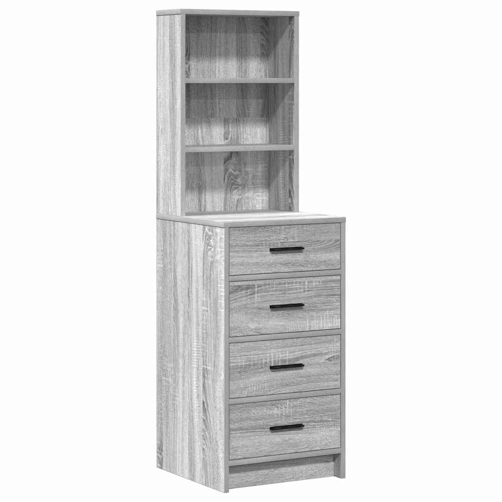 Schminktisch mit Spiegelbeleuchtung 3 pcs Weiß Holzwerkstoff