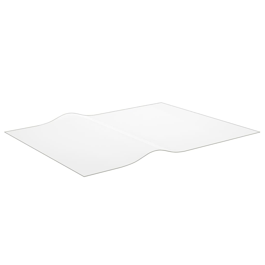 Tischfolie Transparent 100x60 cm 1,6 mm PVC