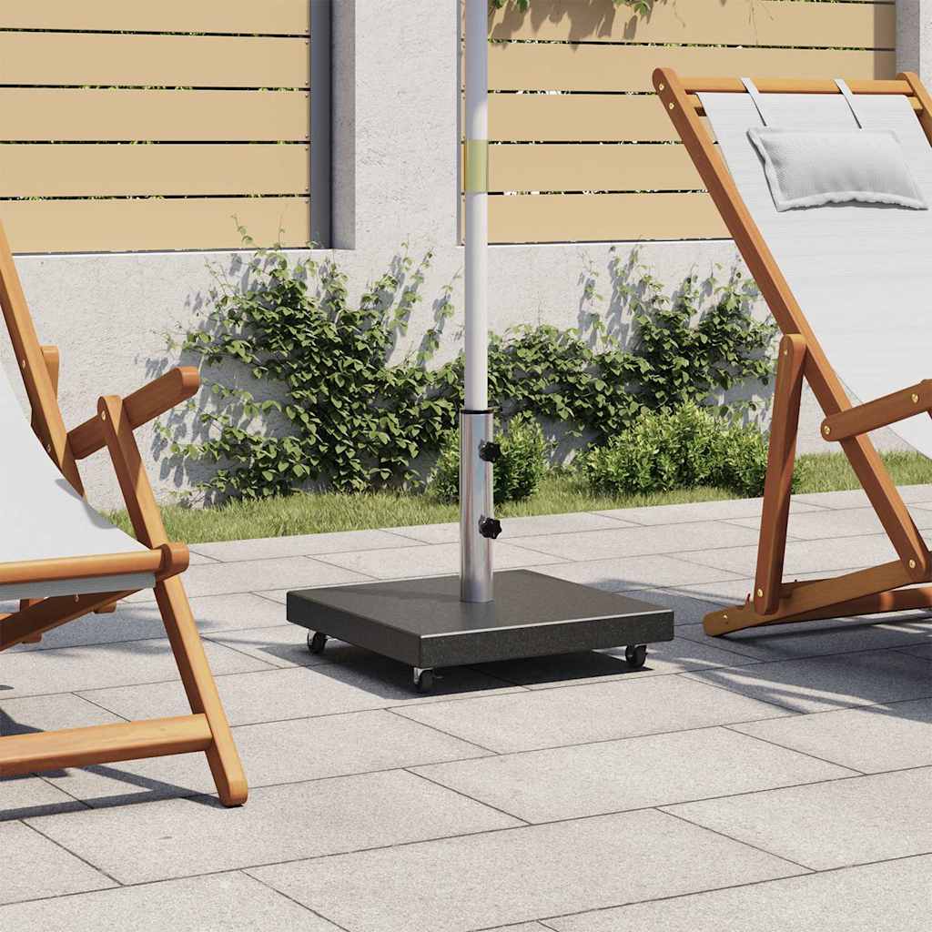 Sonnenschirmständer Granit 30 kg Quadrat Grau