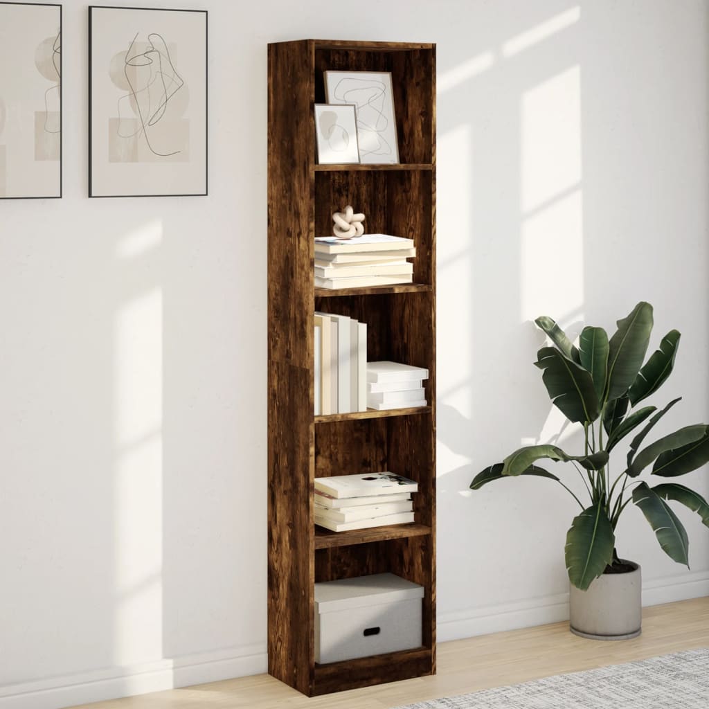 Bücherregal Weiß 40x24x75 cm Holzwerkstoff