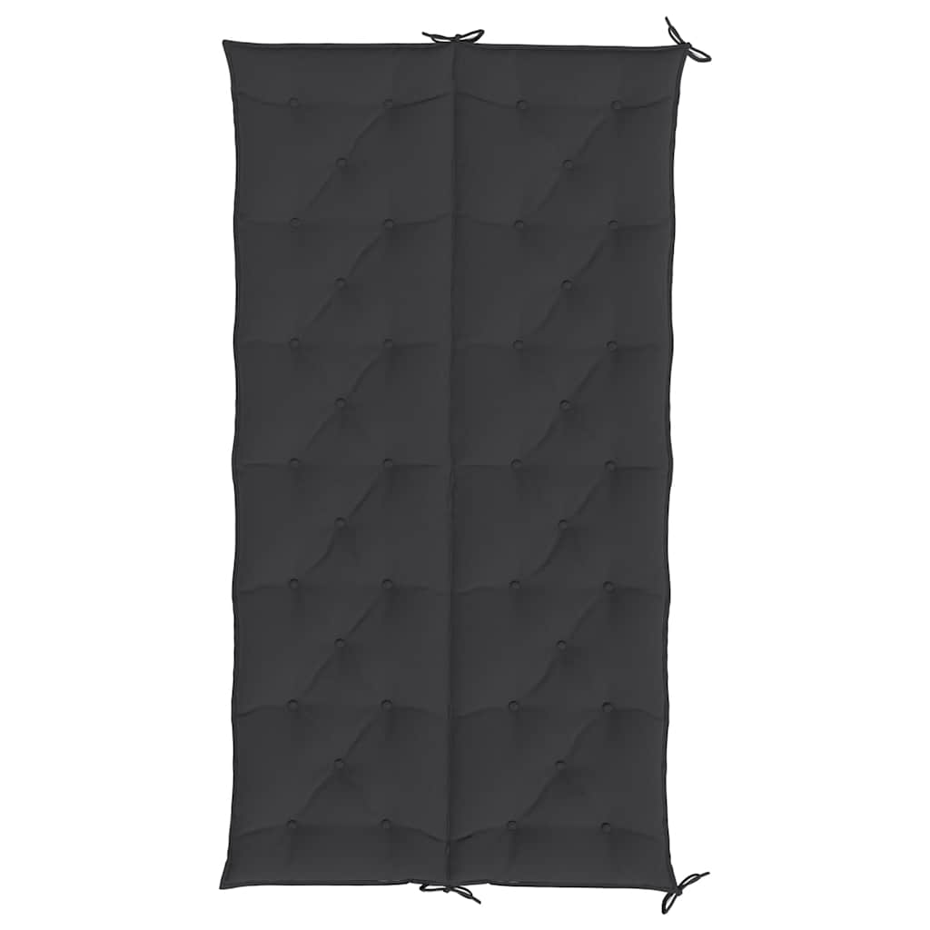 Gartenbank-Auflage Anthrazit 100x(50+50)x7 cm Oxford-Gewebe
