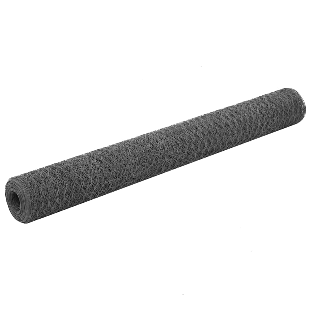 Drahtzaun mit PVC-Beschichtung 25x0,75 m Grün