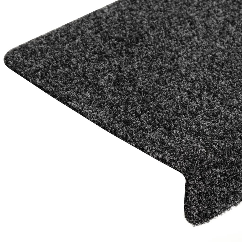 Stufenmatten Selbstklebend 15 Stk. 65x21x4 cm Hellbraun Rechteckiger Rand