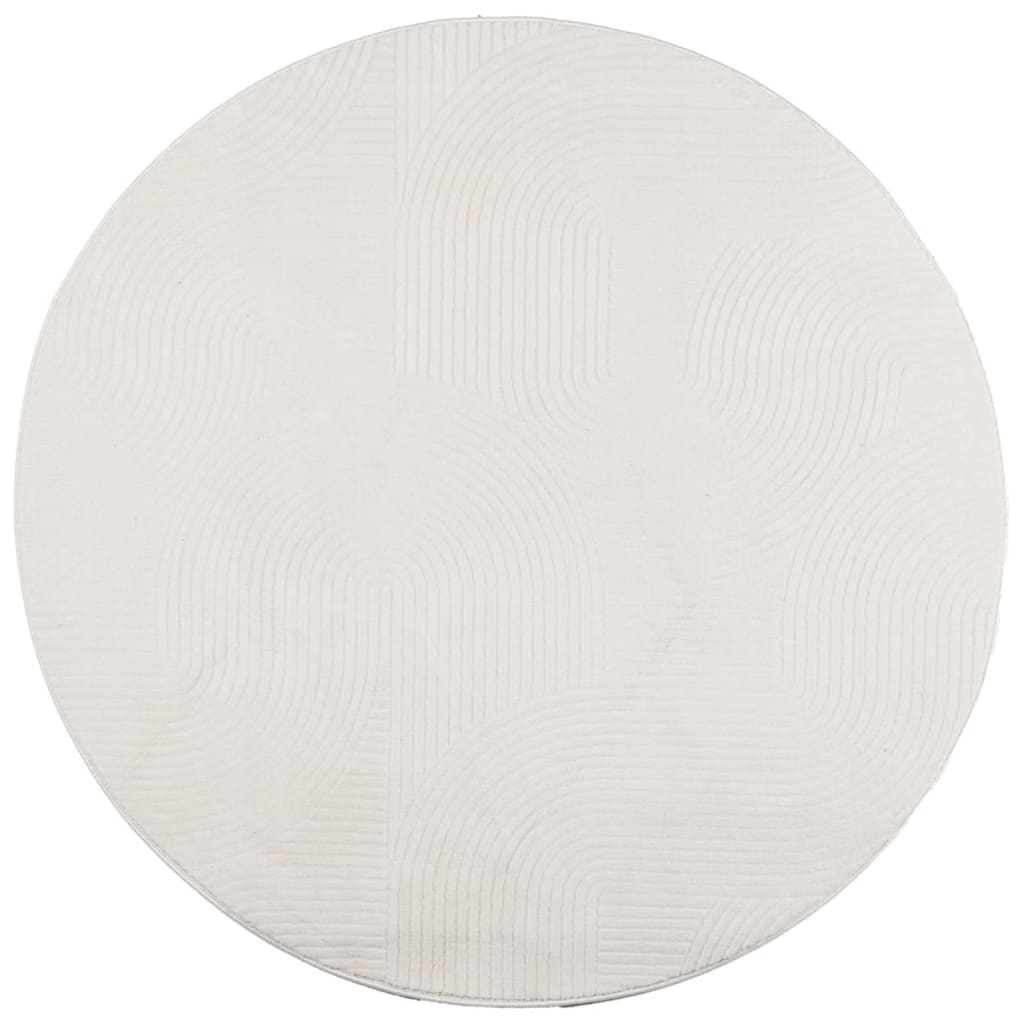 Teppich IZA Kurzflor Skandi-Stil Anthrazit 80x150 cm