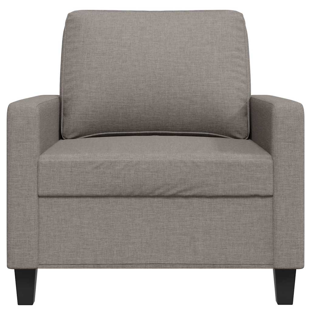 3-Sitzer-Sofa Hellgrau 180 cm Stoff