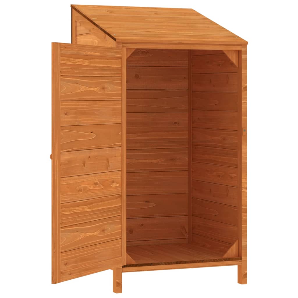 Geräteschuppen 55x52x174,5 cm Massivholz Tanne
