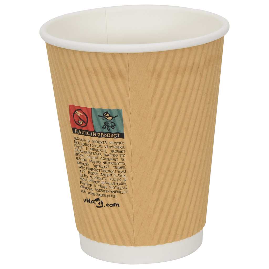 Pappbecher mit Deckeln 1000 Stk. 4oz 100ml