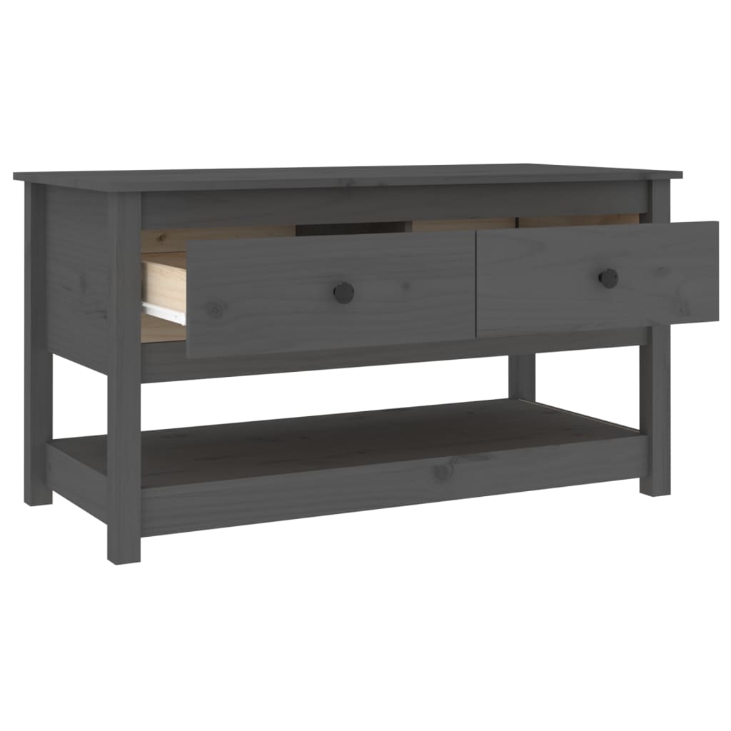Couchtisch 102x49x55 cm Massivholz Kiefer