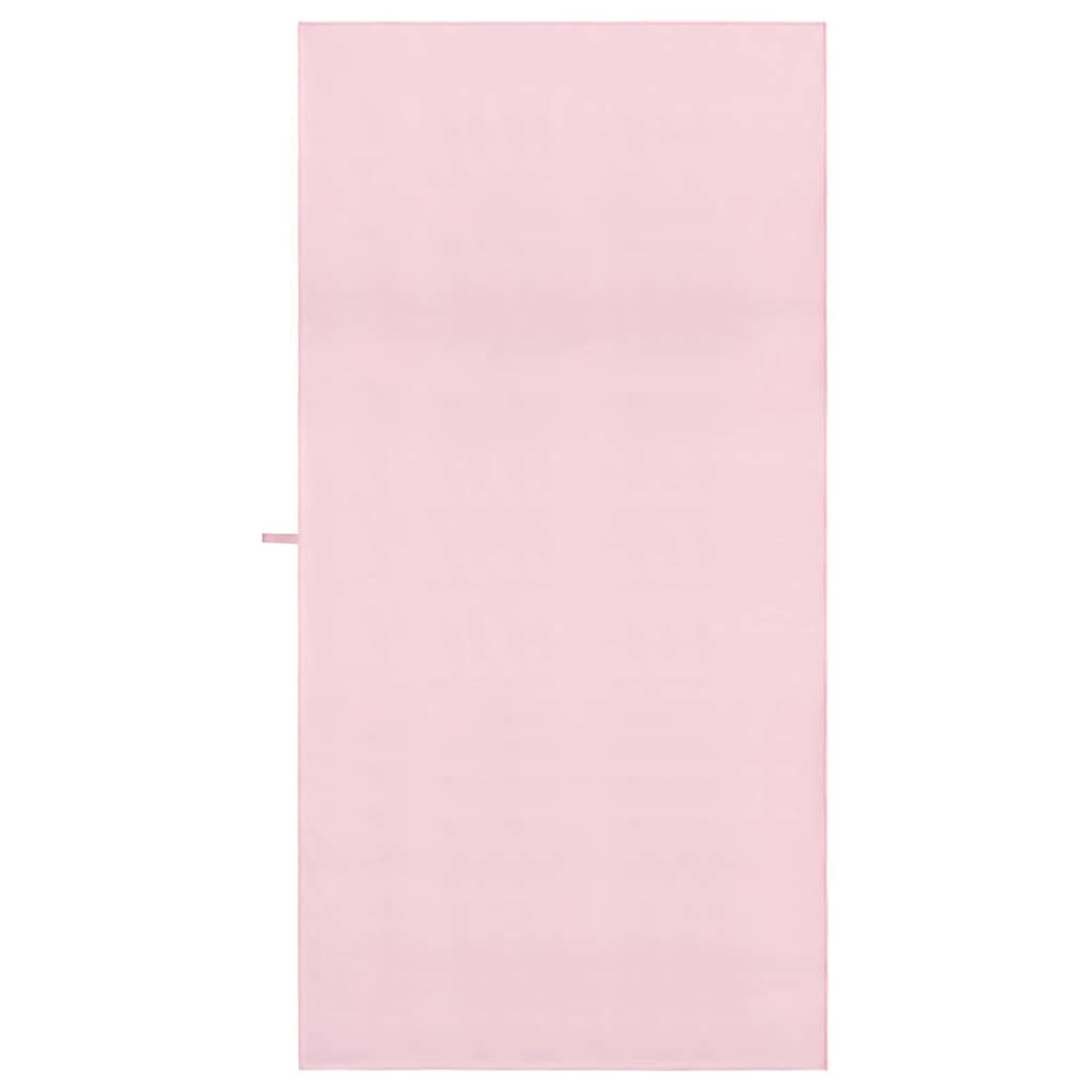 Sporthandtücher 2 pcs Schwarz 50 x 30 cm Polyester und Polyamid