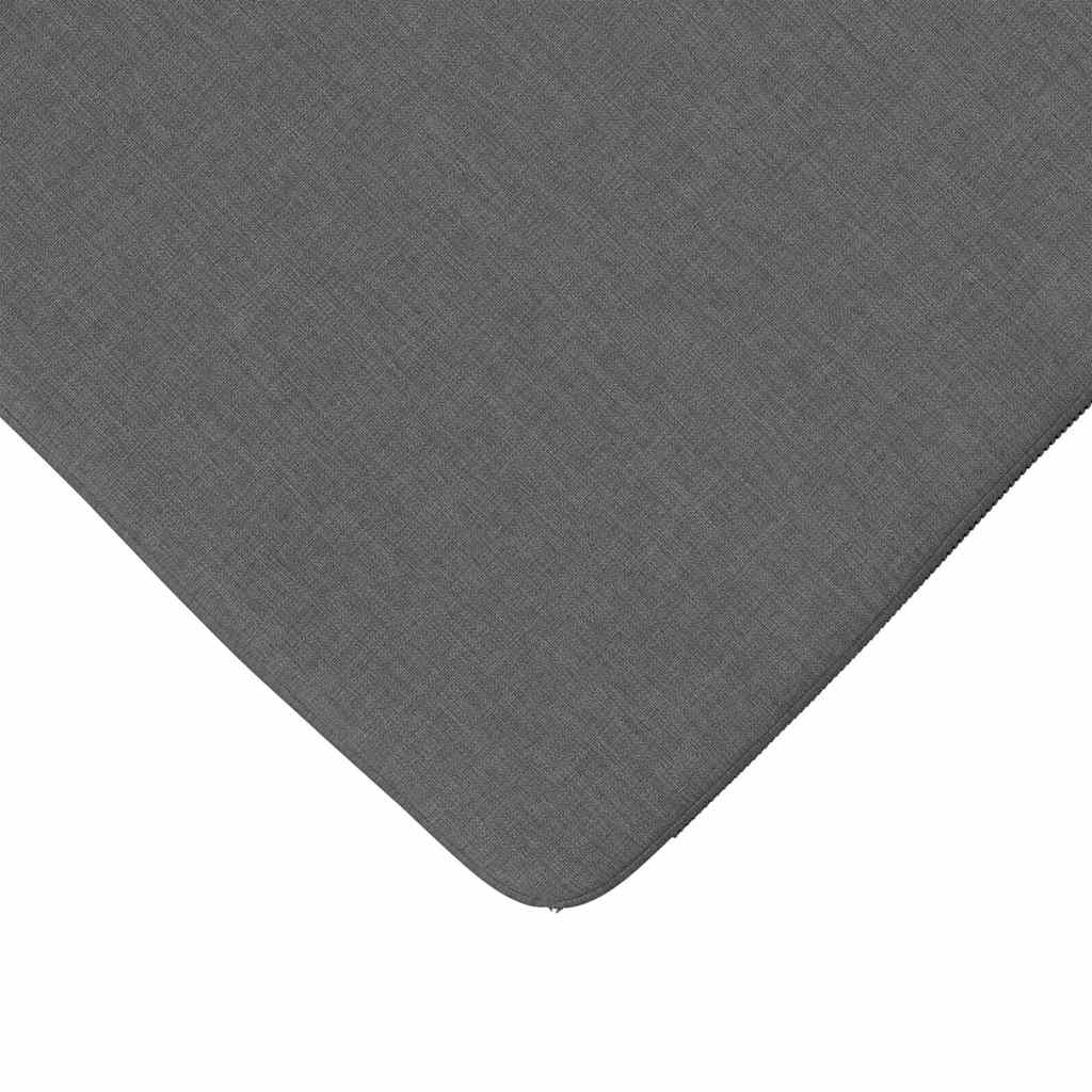 Sitzkissen 4 pcs Hellgrau 40 x 40 x 3 cm Stoff