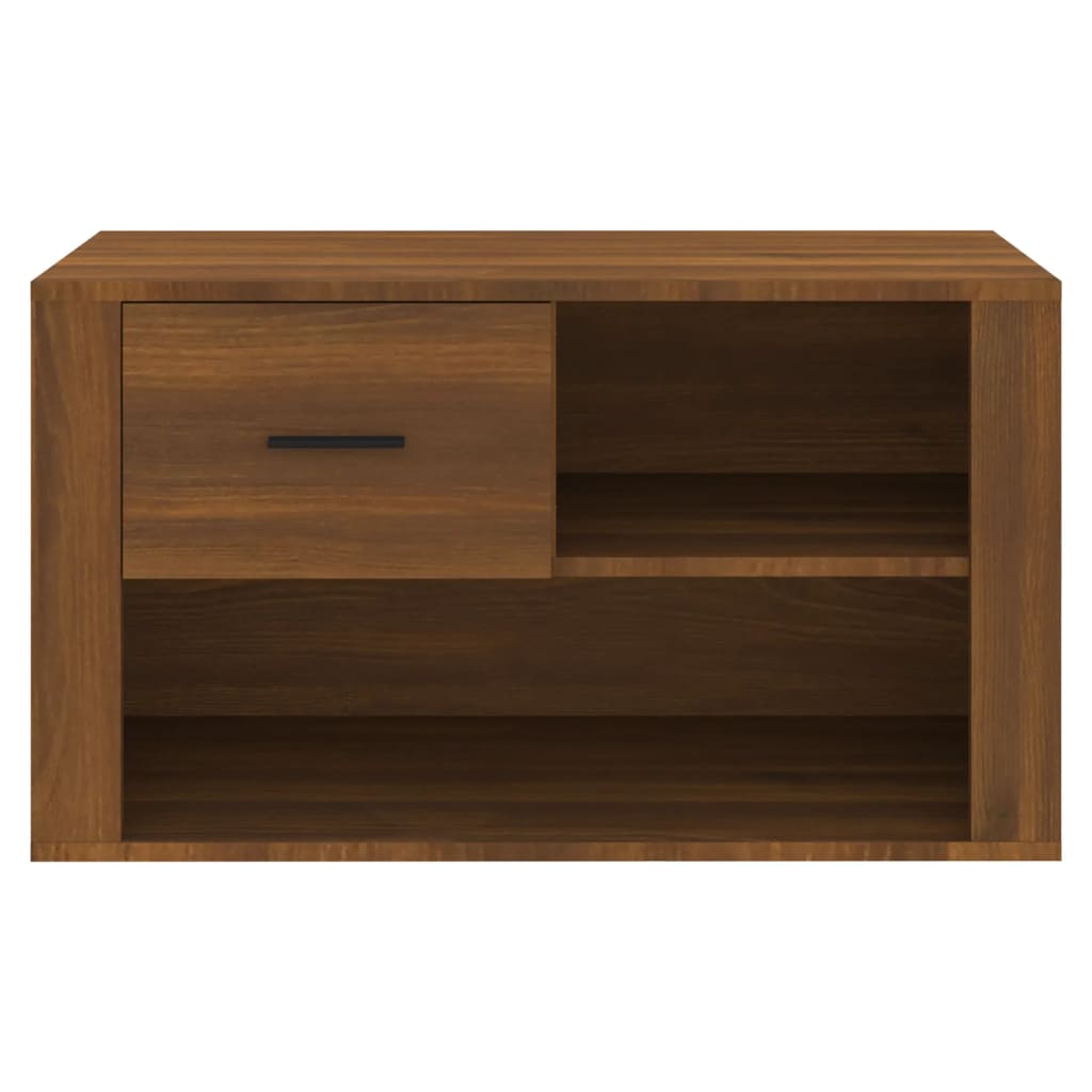 Schuhschrank Weiß 80x35x45 cm Holzwerkstoff