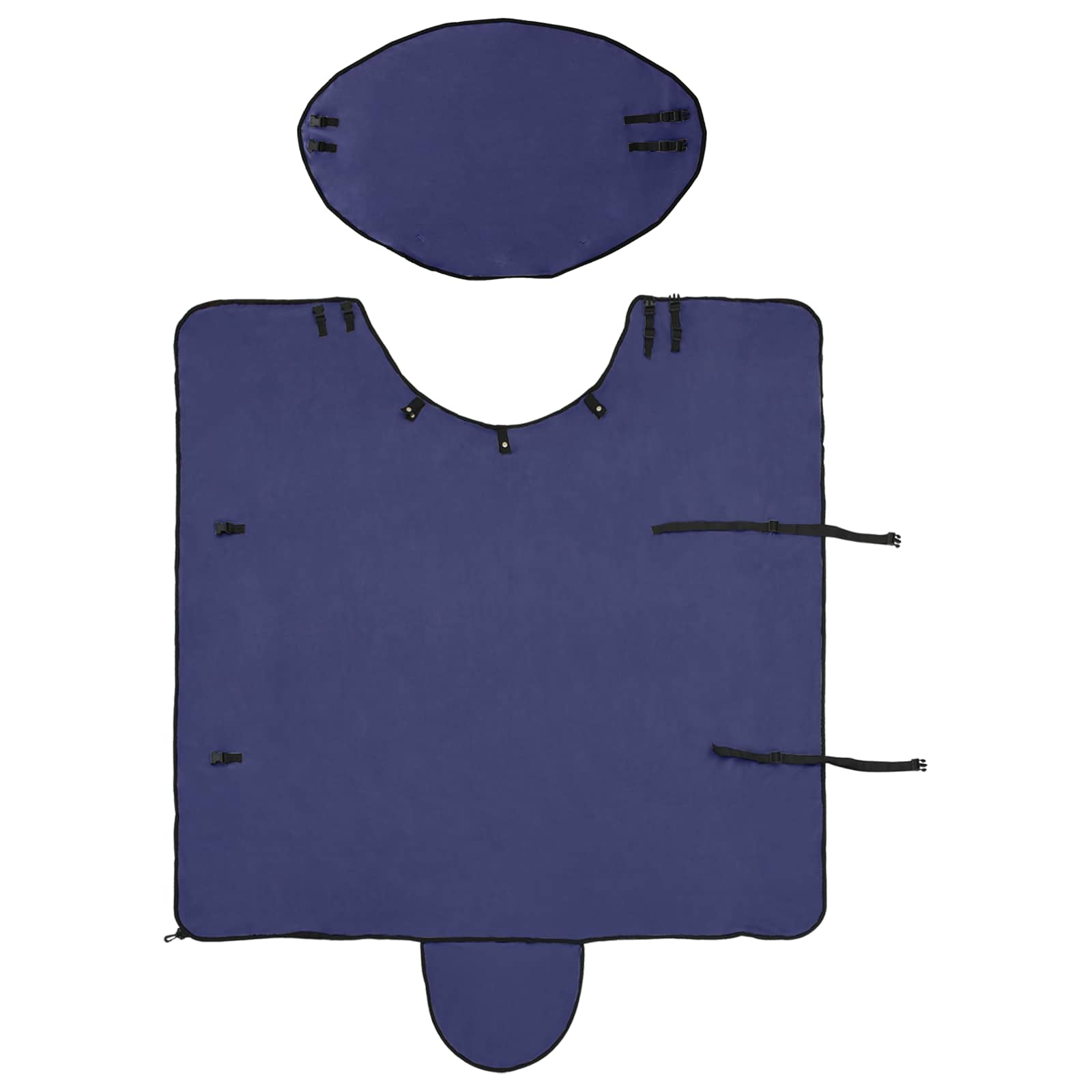 Pferdedecke Volles Aqua 75 cm Polyester