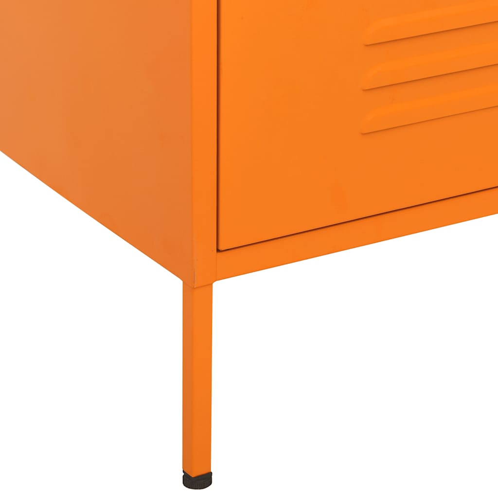 Kommode Olivgrün 80x35x101,5 cm Stahl