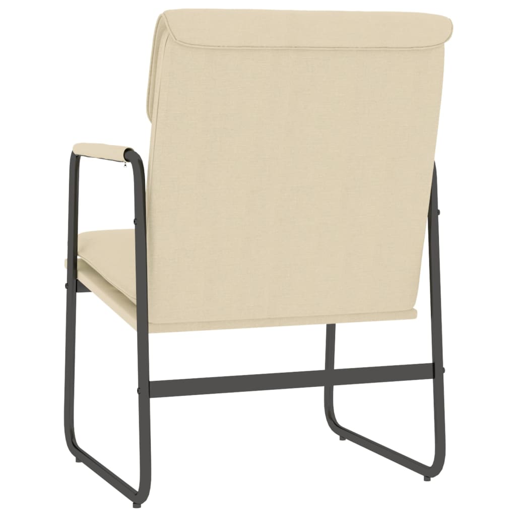 Loungesessel Hellgrau 55x64x80 cm Stoff