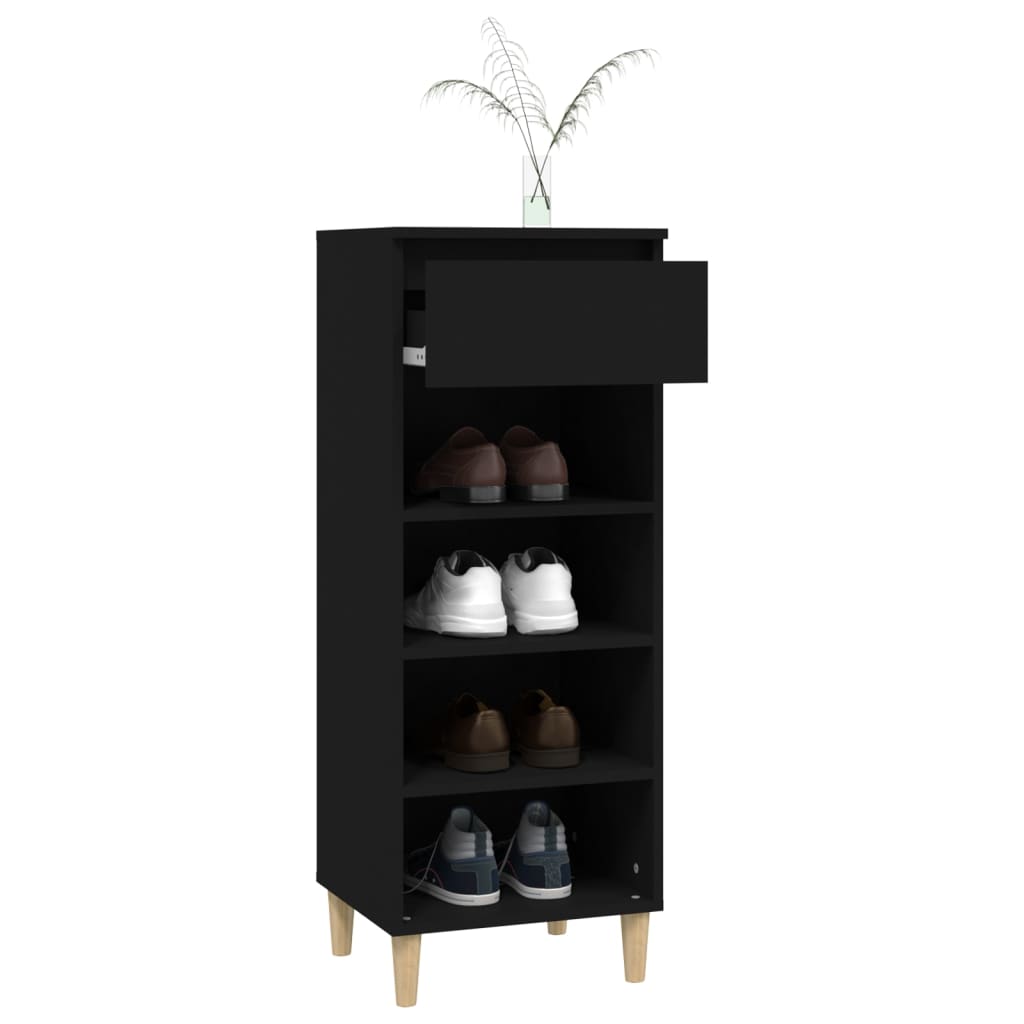 Schuhschrank Weiß 40x36x105 cm Holzwerkstoff