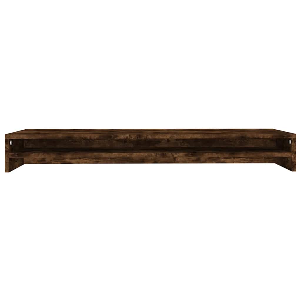 Monitorständer Weiß 100x24x13 cm Holzwerkstoff