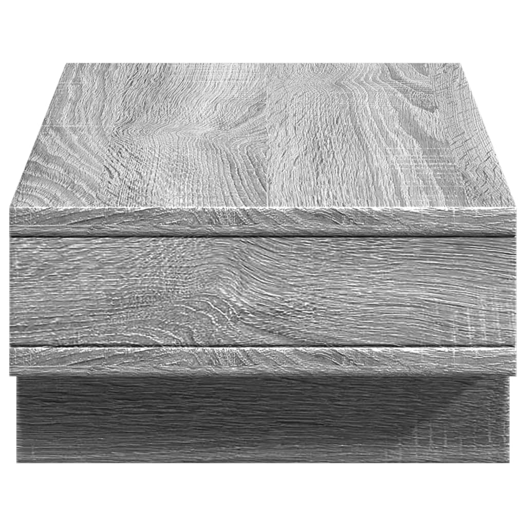 Monitor Halterung Schwarz 100 x 27 x 15 cm Holzwerkstoff