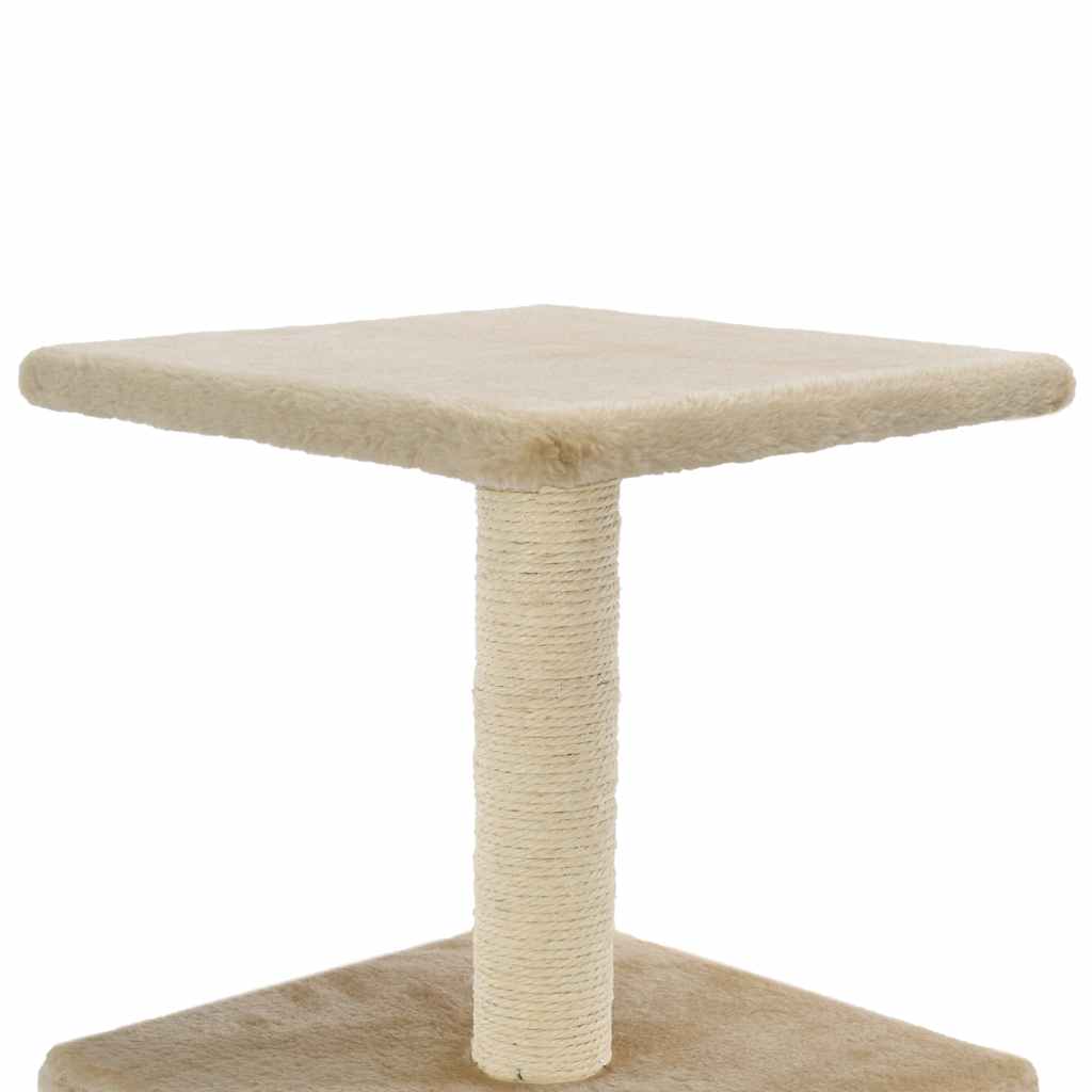 Katzen-Kratzbaum Sisal 55 cm Grau