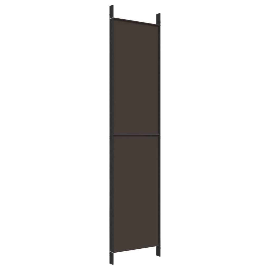 3-teiliger Raumteiler Beige 150 x 220 cm Stoff