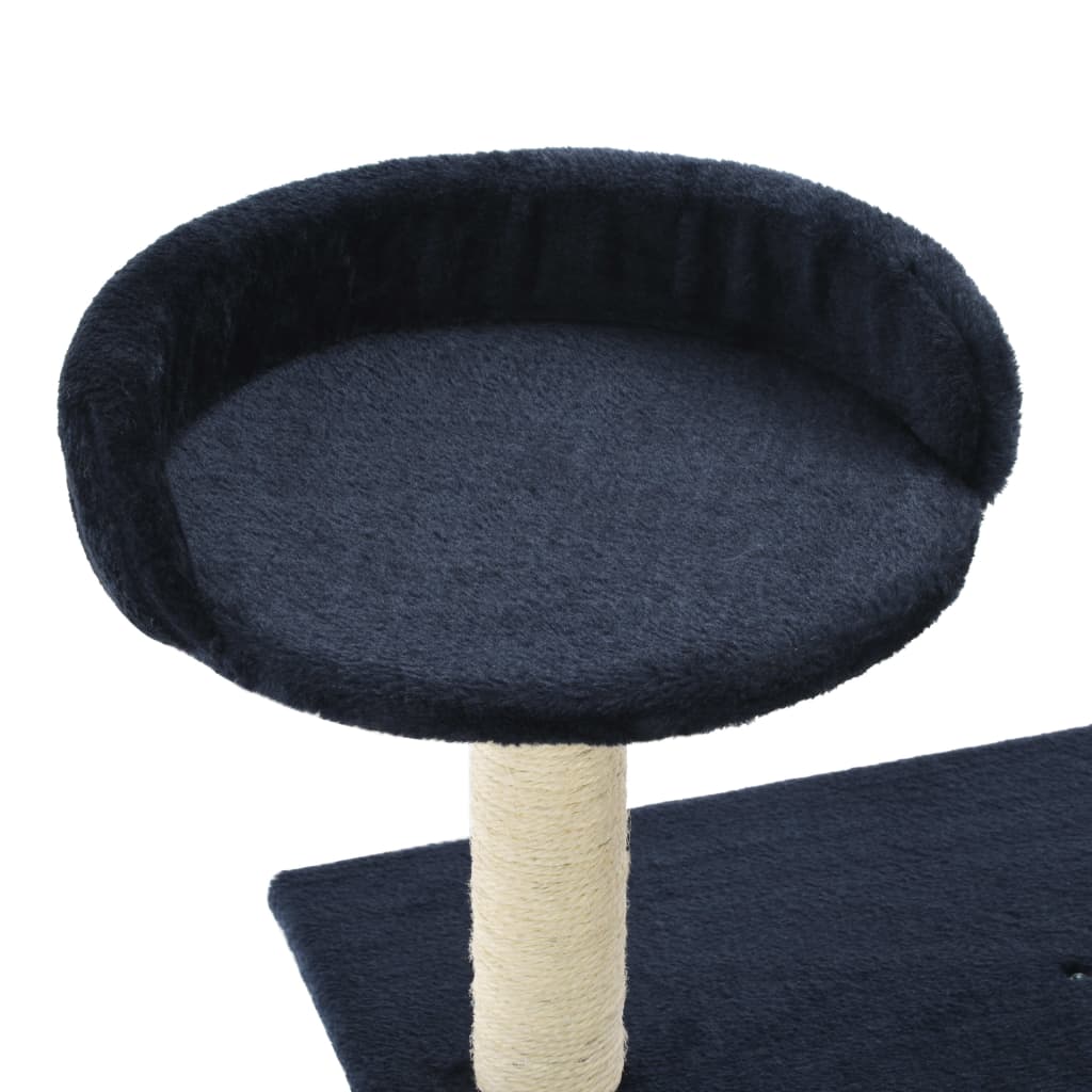 Katzen-Kratzbaum Sisal 95 cm Grau