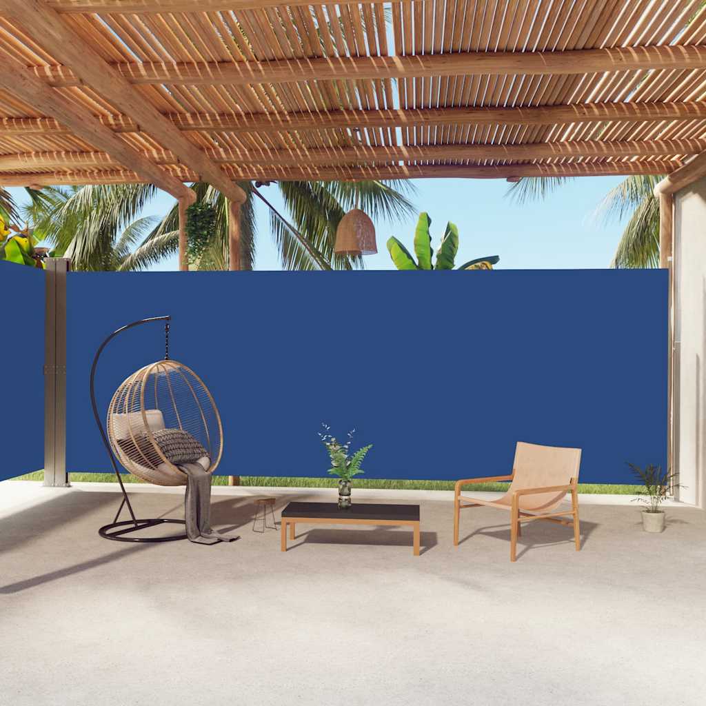 Ausziehbare Seitenmarkise 160×600 cm Braun