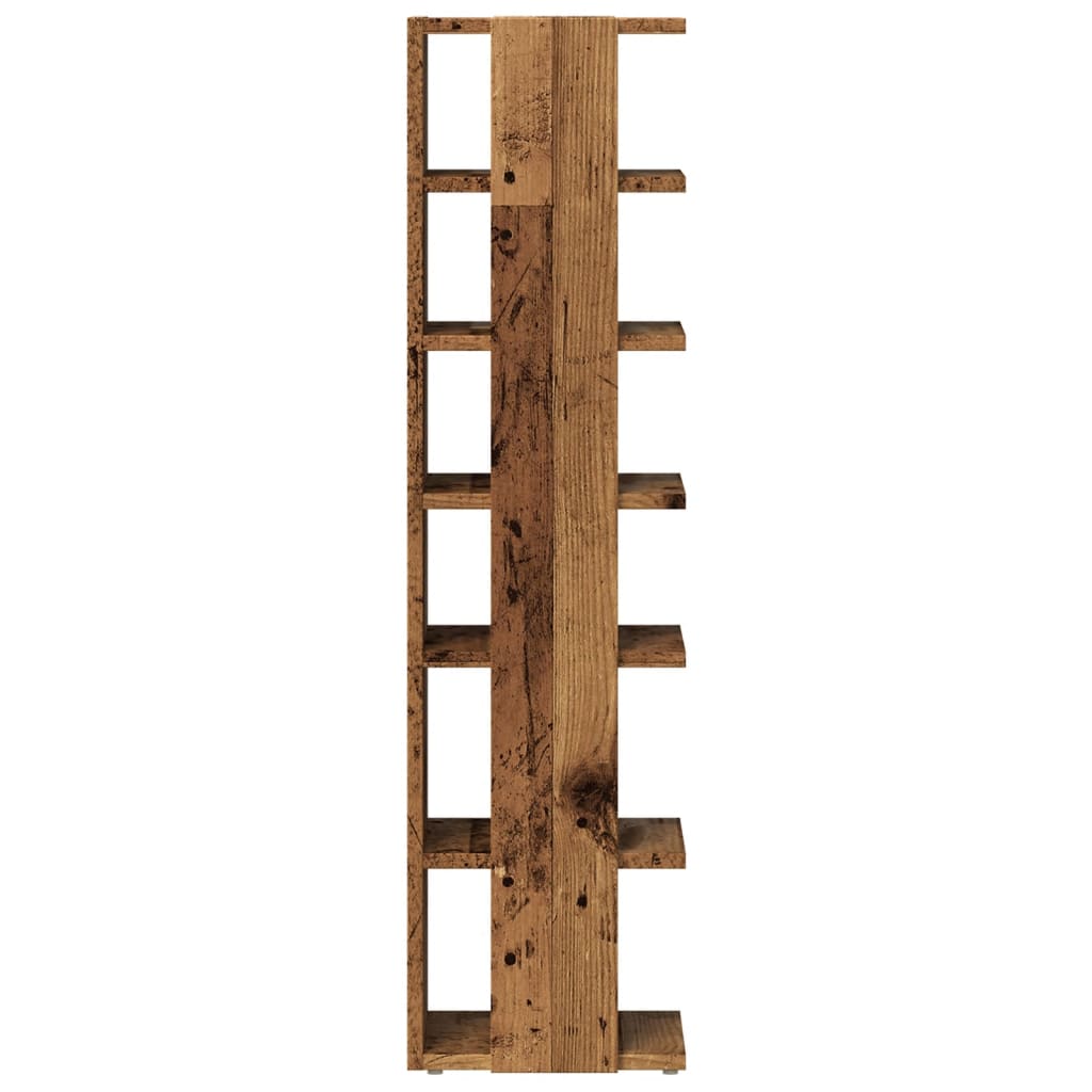 Schuhschrank Weiß 27,5x27x102 cm Holzwerkstoff
