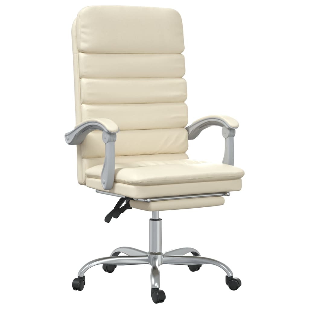 Bürostuhl mit Massagefunktion Schwarz Kunstleder