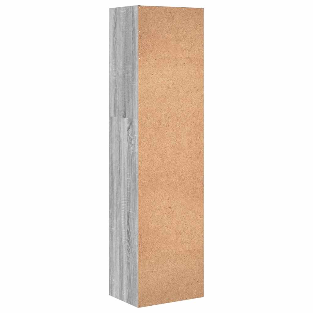 Bücherregal Weiß 80x30x189 cm Holzwerkstoff