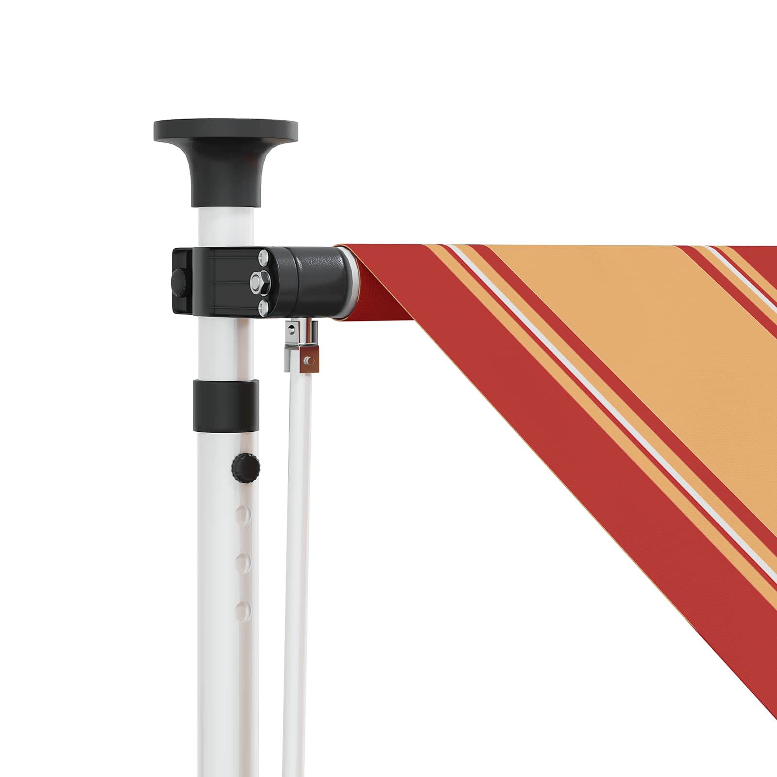 Einziehbare Markise Handbetrieben 150 cm Anthrazit