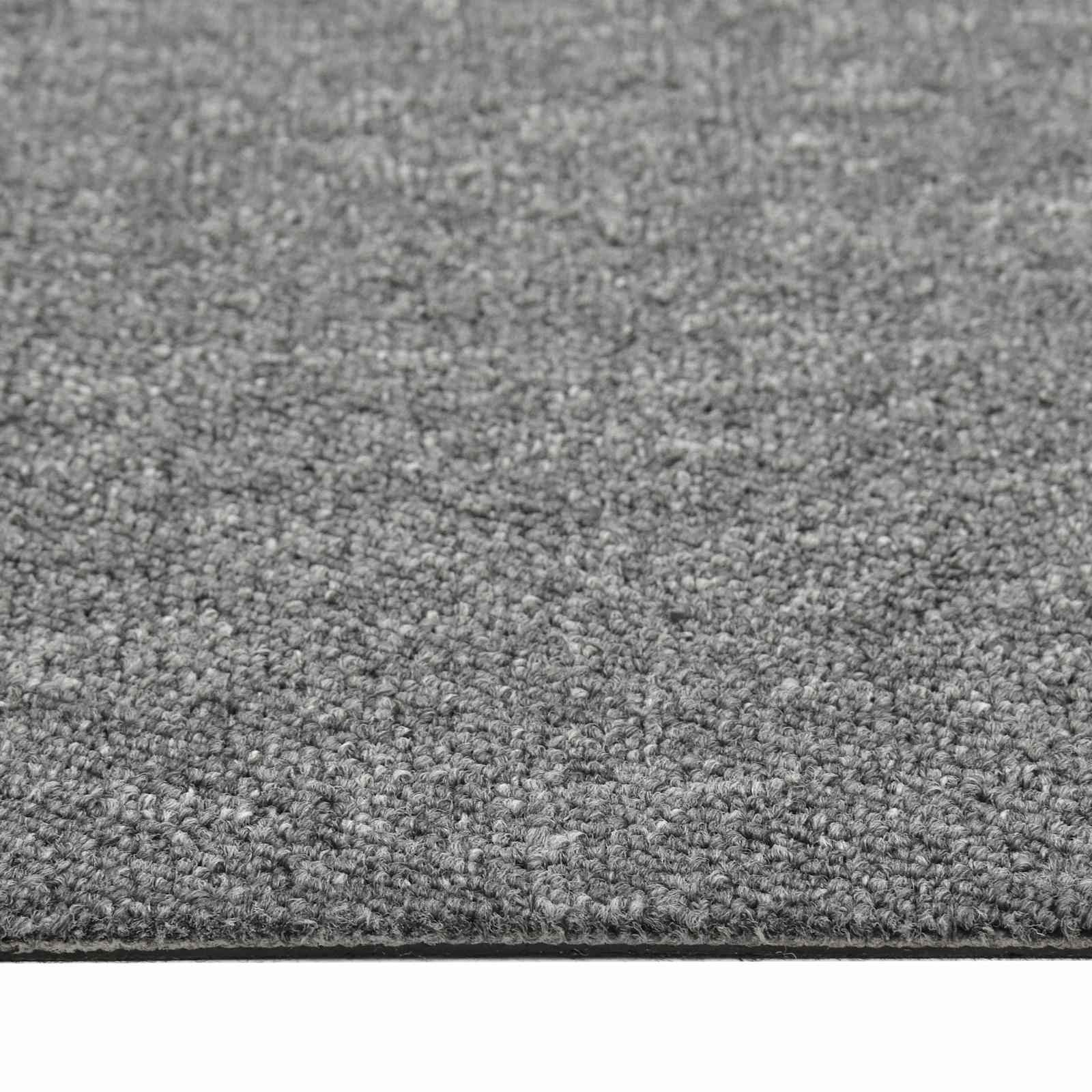 Teppich 20 pcs Gestreiftes Anthrazit 50 x 50 cm