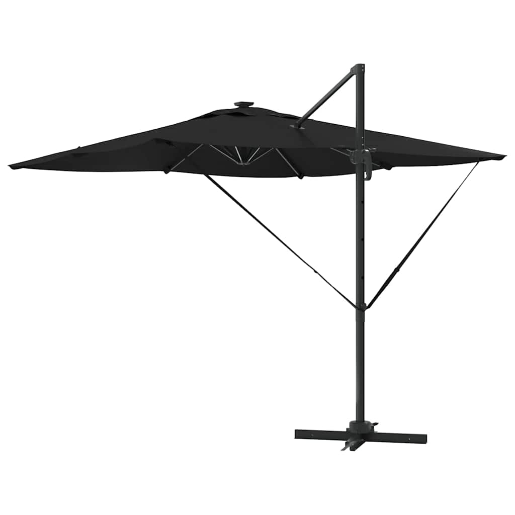 Sonnenschirm Sand 286 x 284 x 270 cm Aluminium und Polyester