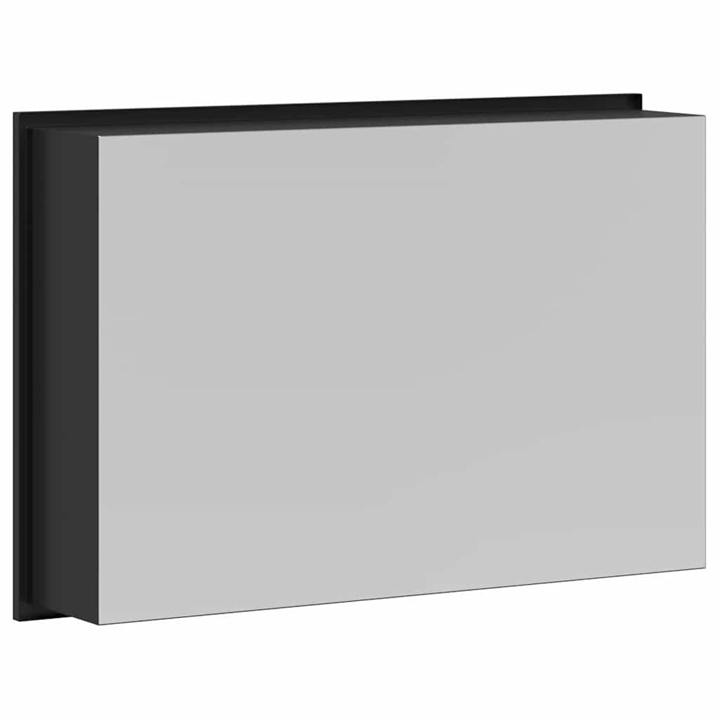 Duschnische Schwarz 30 x 20 x 9,5 cm Edelstahl