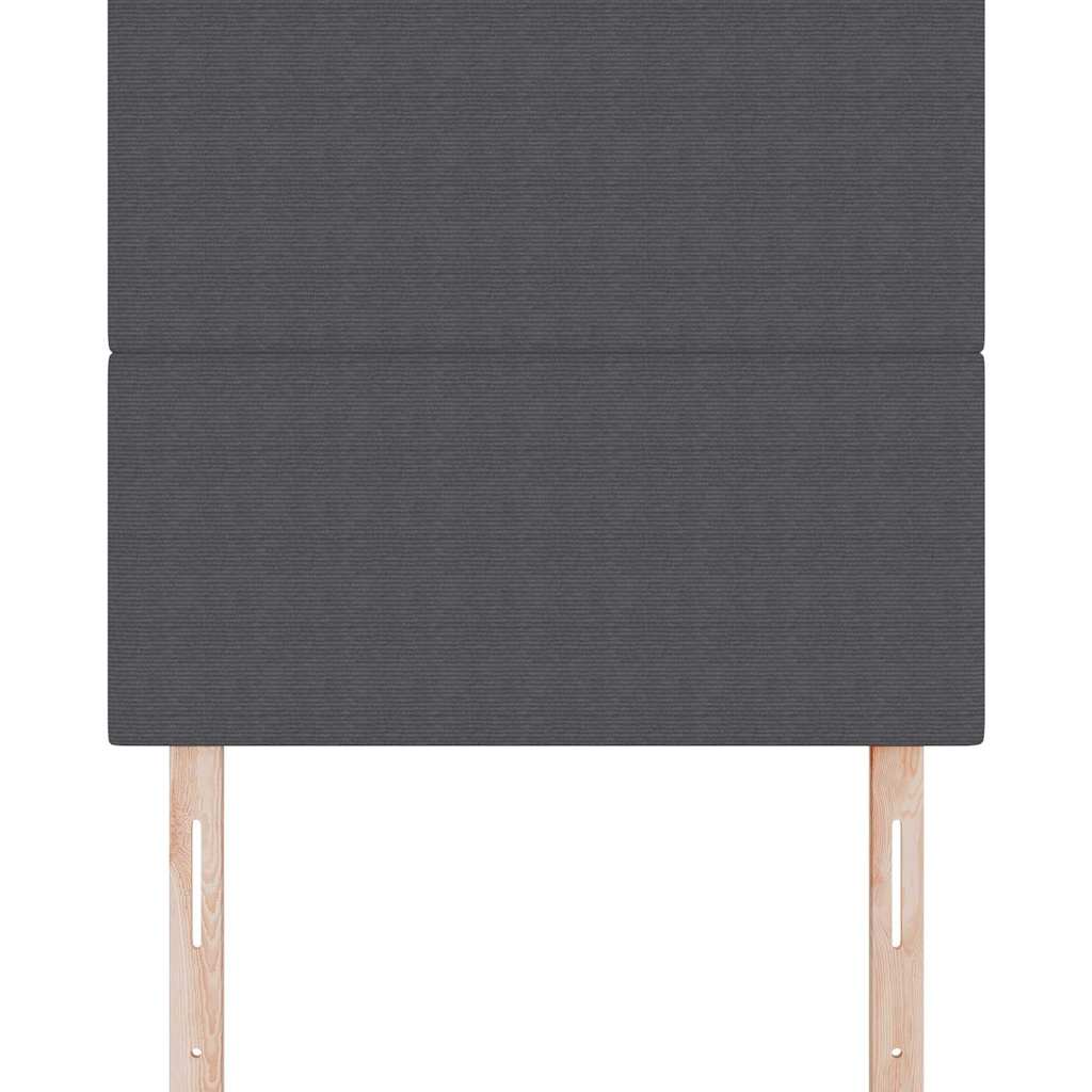 Kopfteil Hellgrau 80 cm Cordstoff