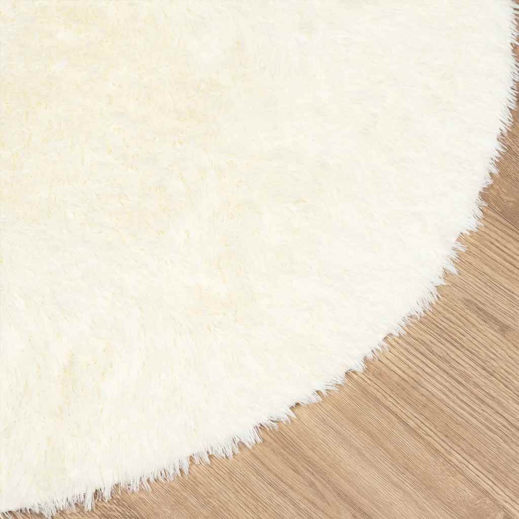 Teppich Shaggy Hochflor NAVARRA Beige 60x100 cm Polyester