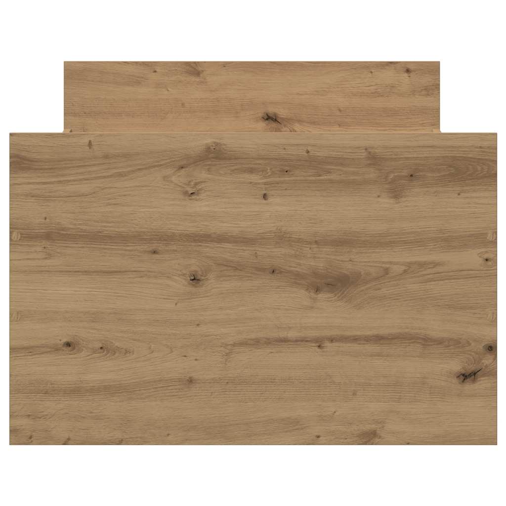 Bettgestell mit Kopf- und Fußteil Weiß 100x200 cm
