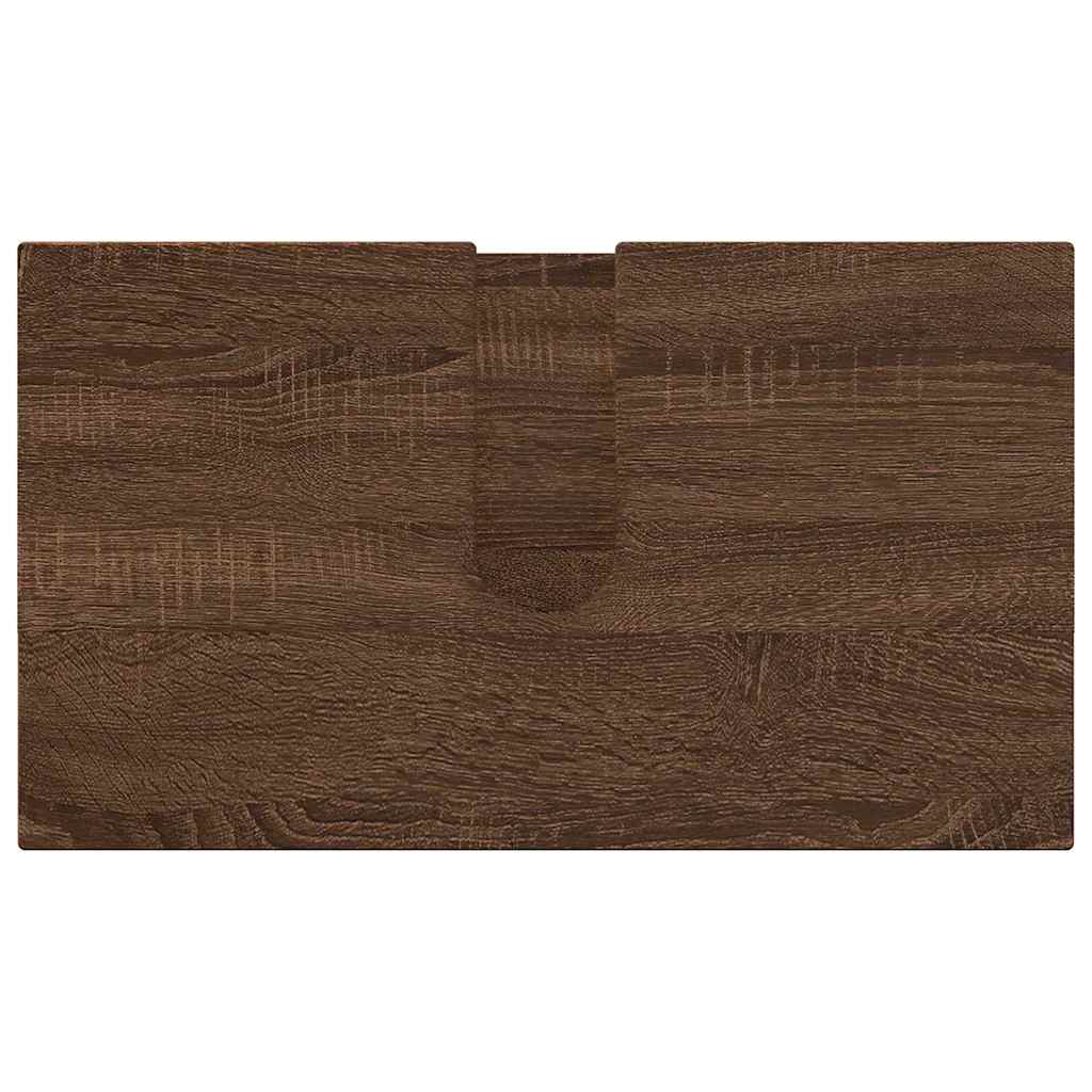 Badezimmermöbel-Set mit Tür 2 pcs Weiß Holzwerkstoff & Metall