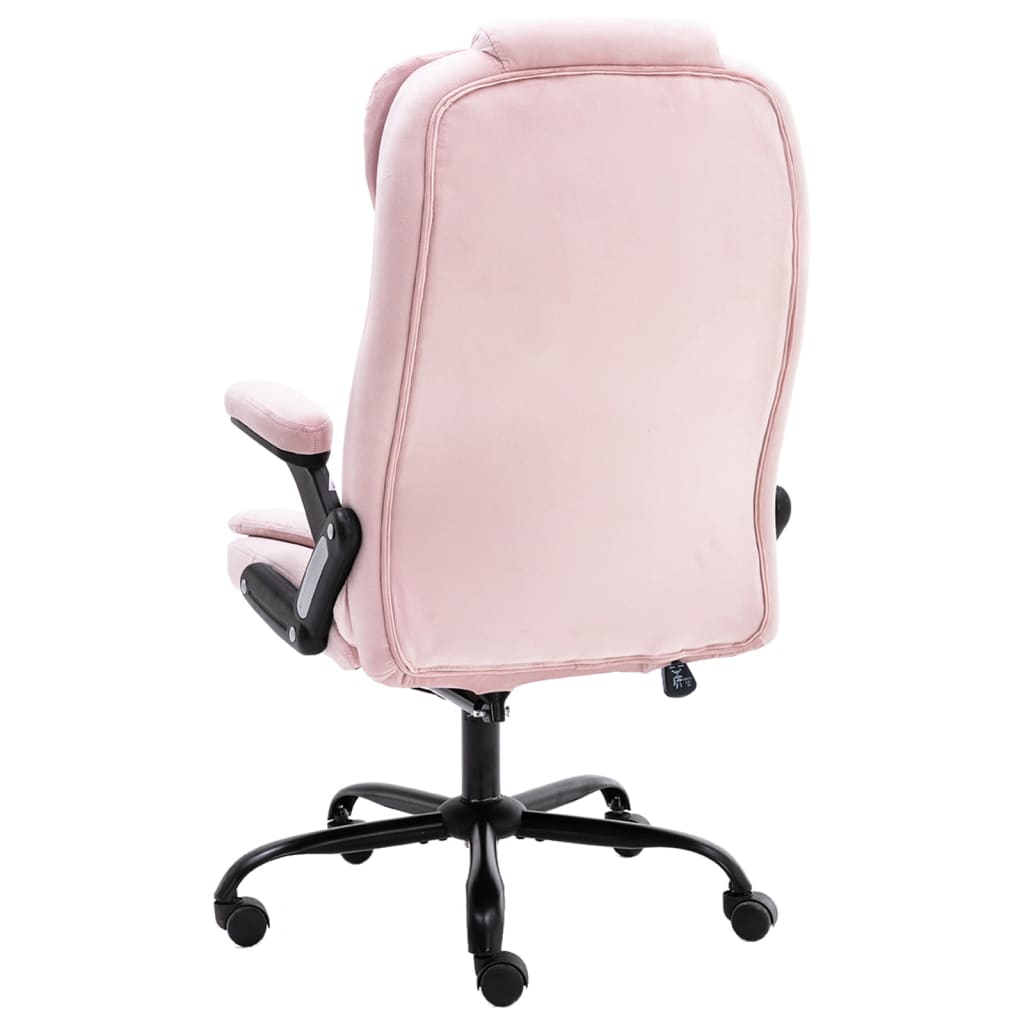 Bürostuhl Dunkelgrau Samt