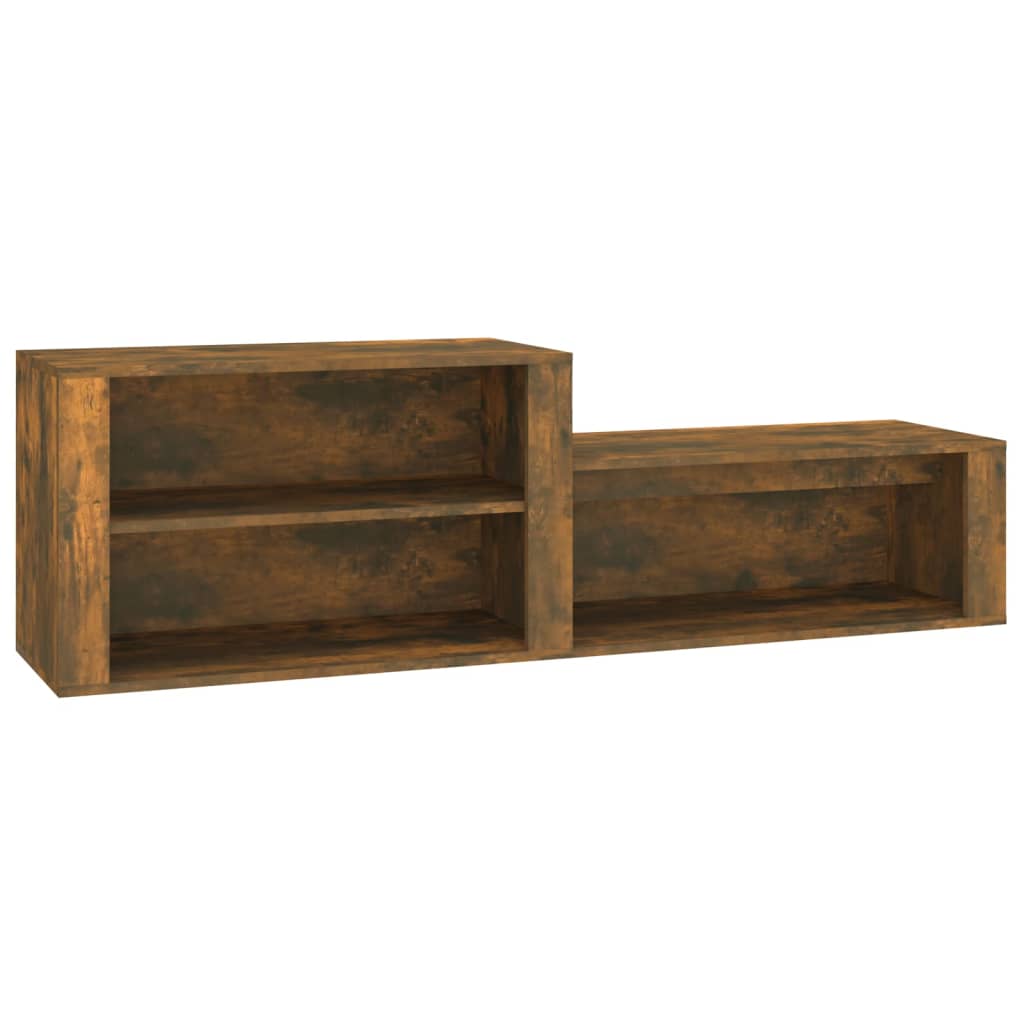 Schuhschrank Weiß 150x35x45 cm Holzwerkstoff