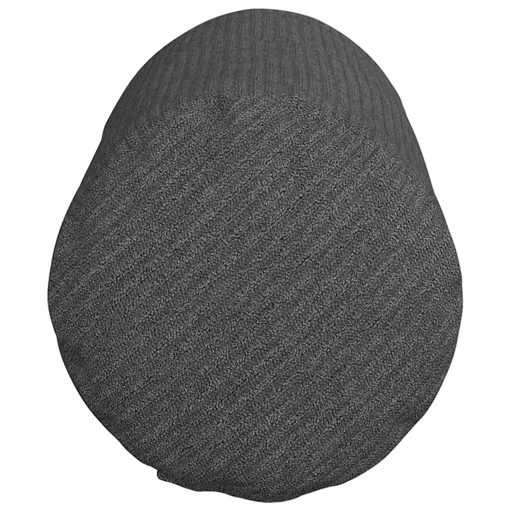 Bolsterkissen 2 pcs Hellgrau Ø 15 x 40 cm Cordstoff