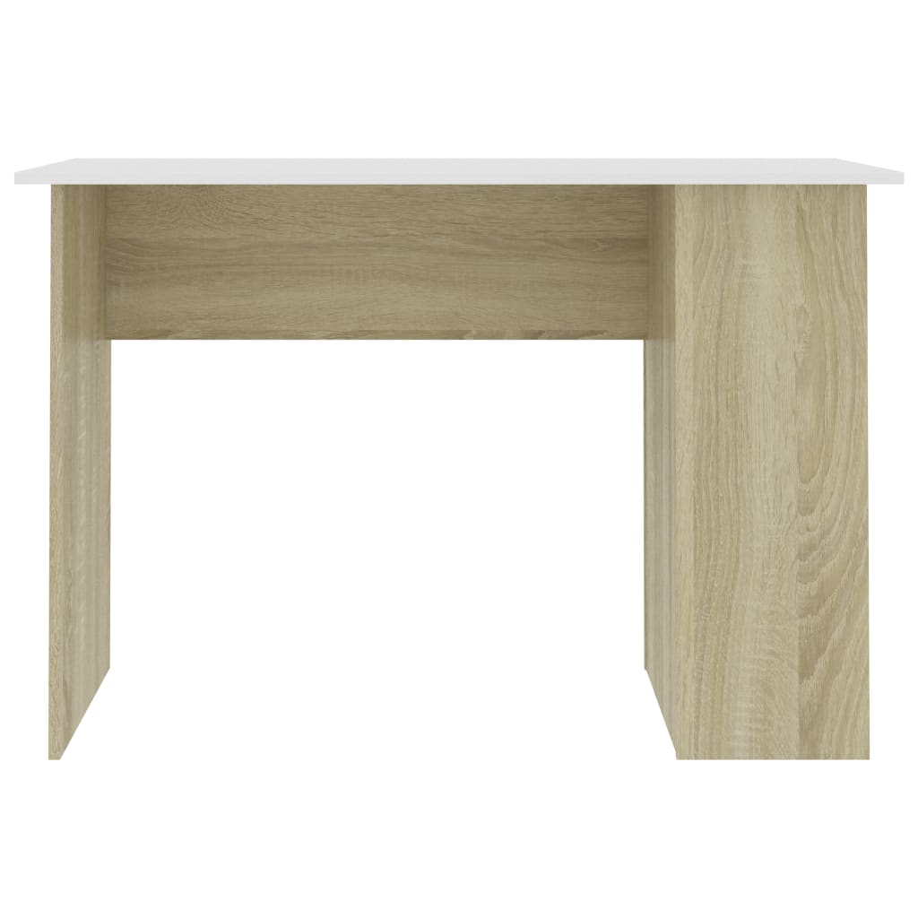 Schreibtisch Weiß 110x60x73 cm Holzwerkstoff