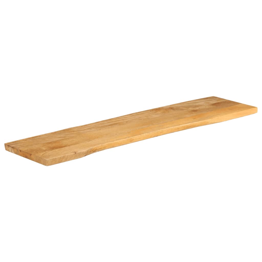 Tischplatte 40x40x2,5 cm Rechteckig Massivholz Akazie Baumkante