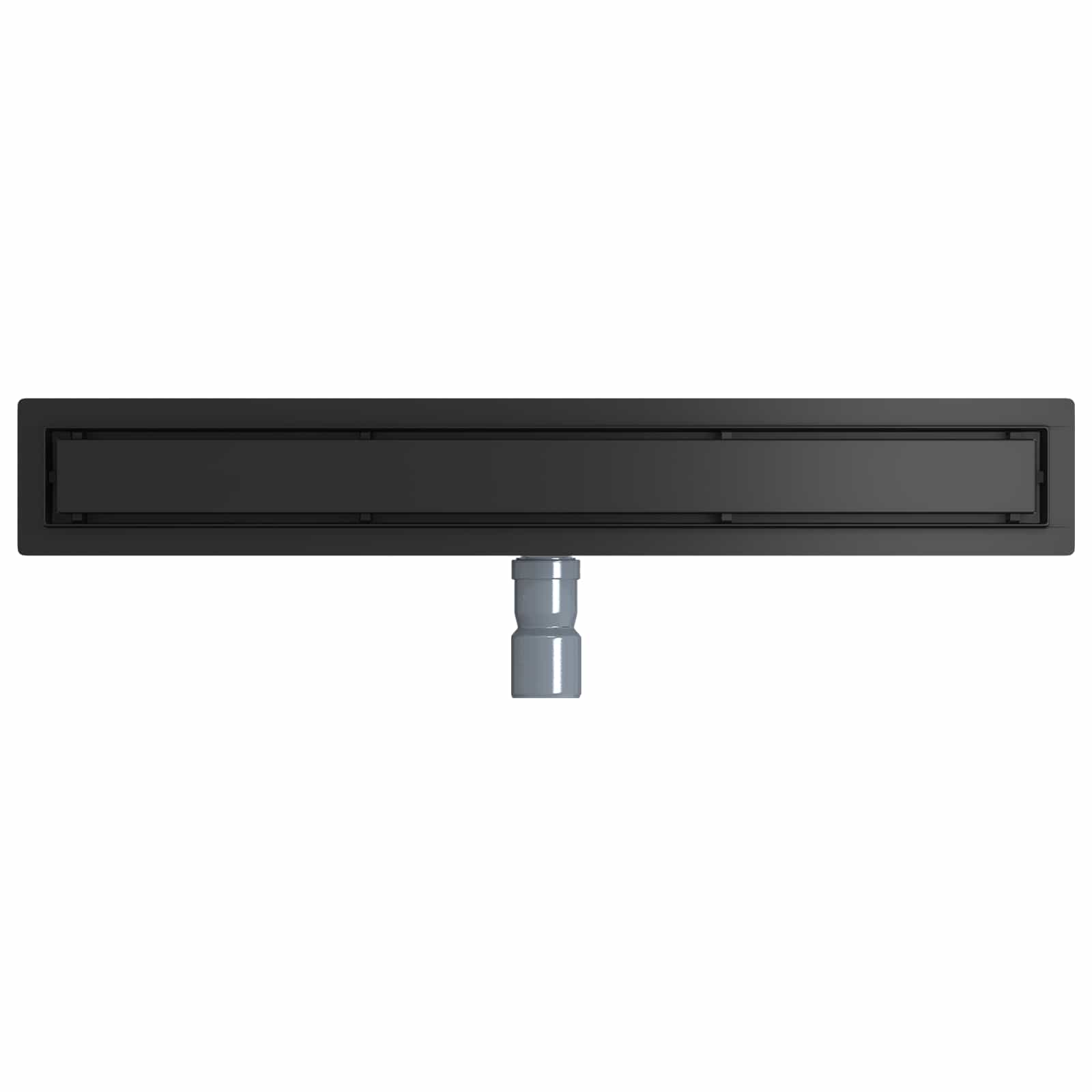 Duschablauf 2-in-1 mit 360° Siphon Silber 54 x 11 x 9,5 cm